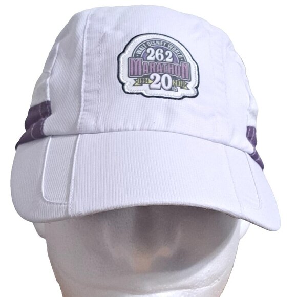 Run Disney Hat Cap 2013 Ahead 26.2 Marathon 20th Anniversary Strap back UPF 50+ - Picture 3 of 9